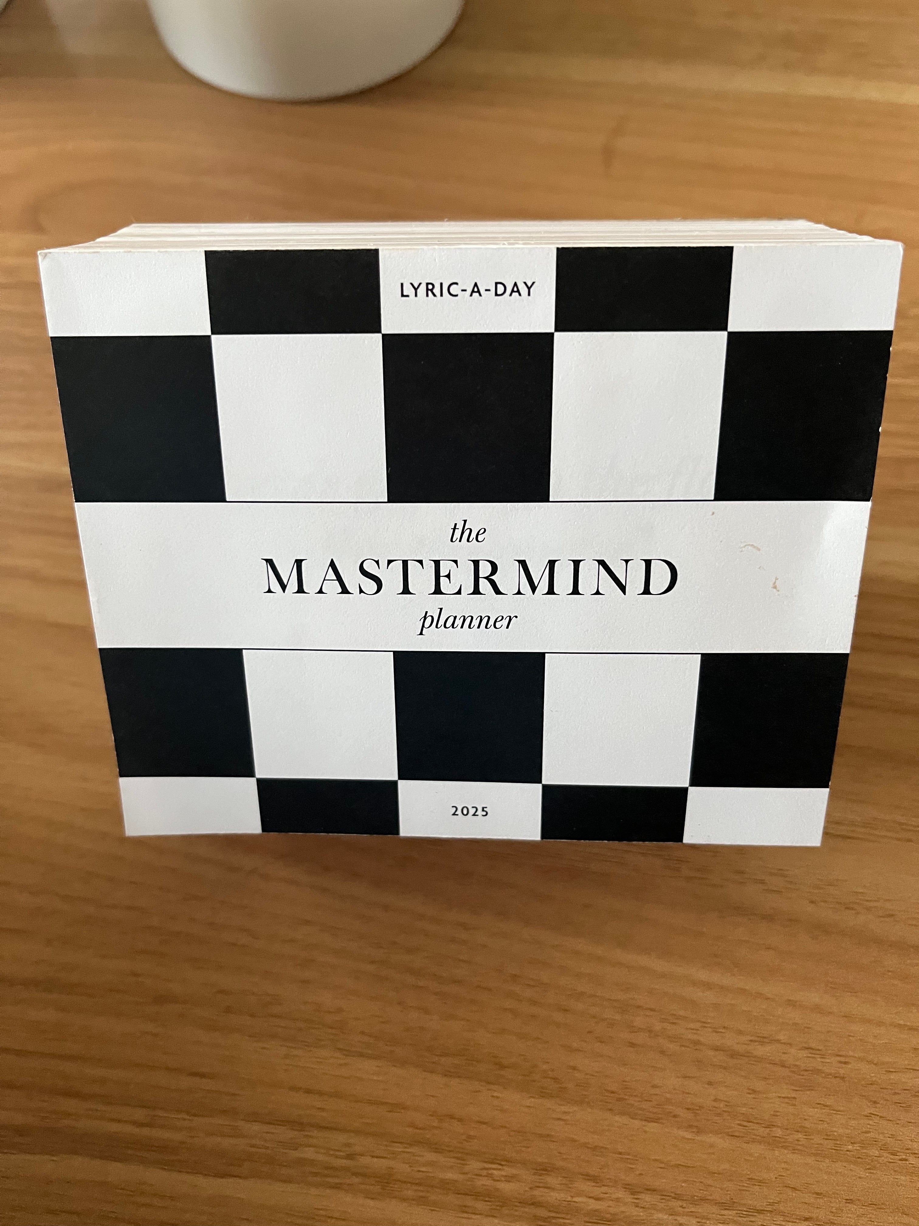 2025 Mini Mastermind Desktop Calendar | C'est La Vibe Co.